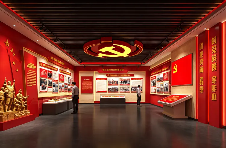 党建文化展厅设计